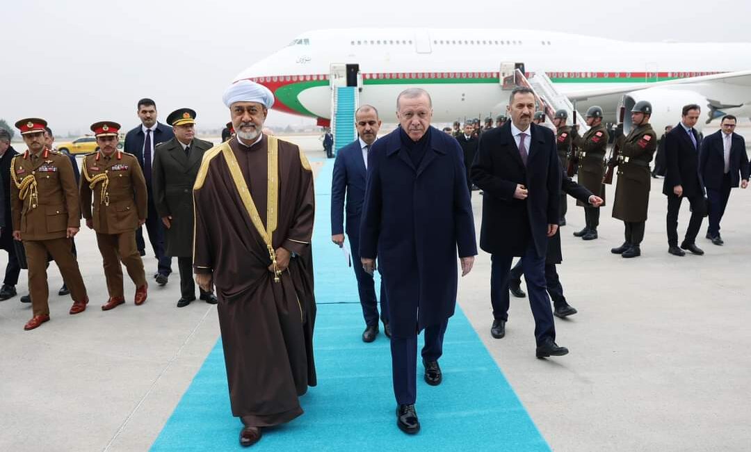 Cumhurbaşkanı Erdoğan Umman Sultanı Said ve kurmaylarını ağırladı.