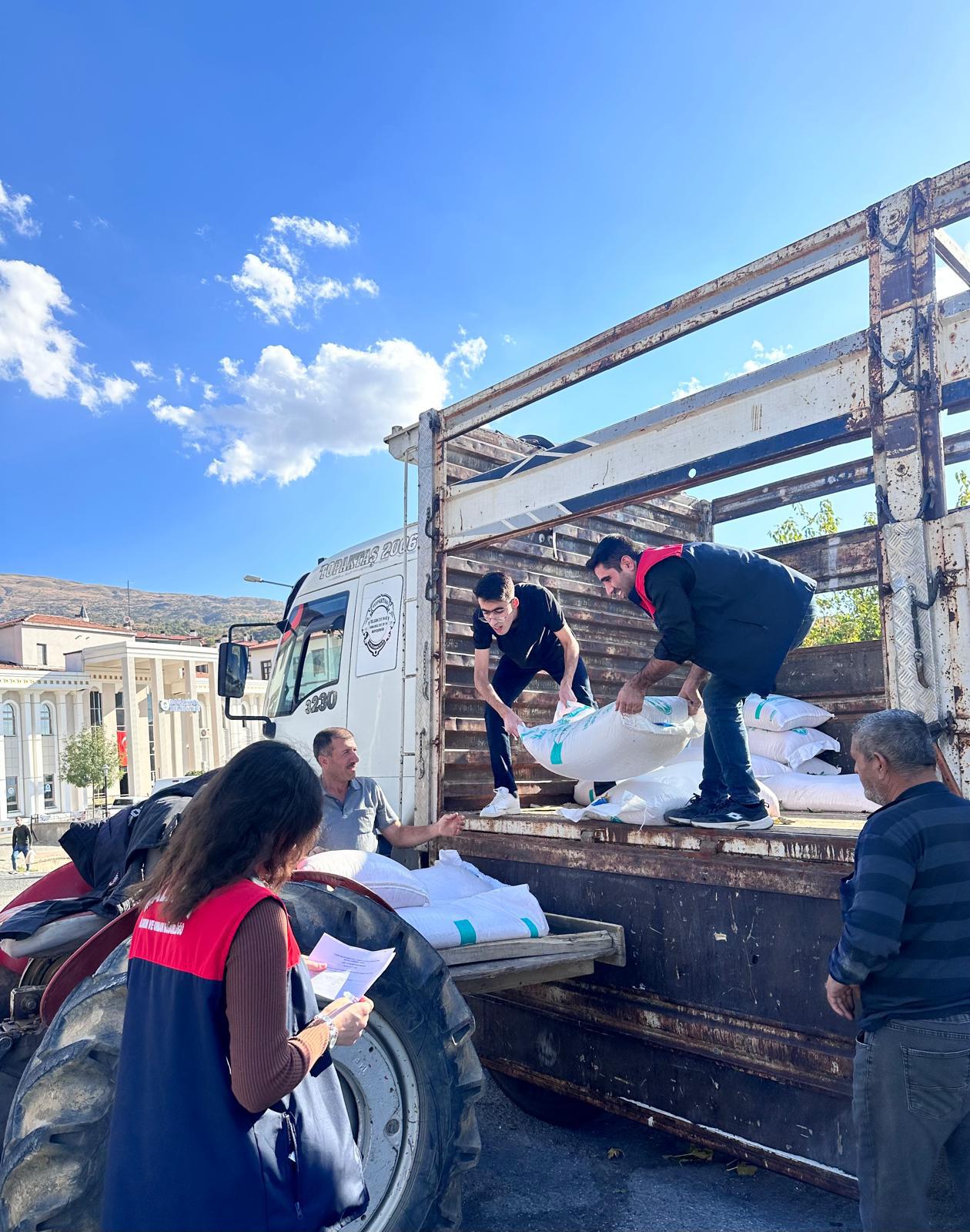 Malatya Tarım İl Müdürlüğü tarafından 118 ton 300 kg nohut,