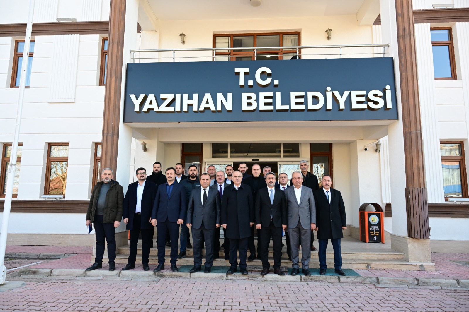 Malatya Büyükşehir Belediye Başkanı Sami Er, Yazıhan Belediye Başkanı Abdulvahap