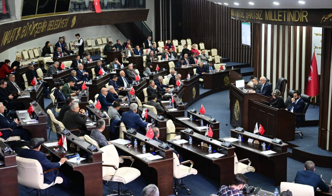 Malatya Büyükşehir Belediyesi 2025 yılının ilk toplantısını gerçekleştirdi. 