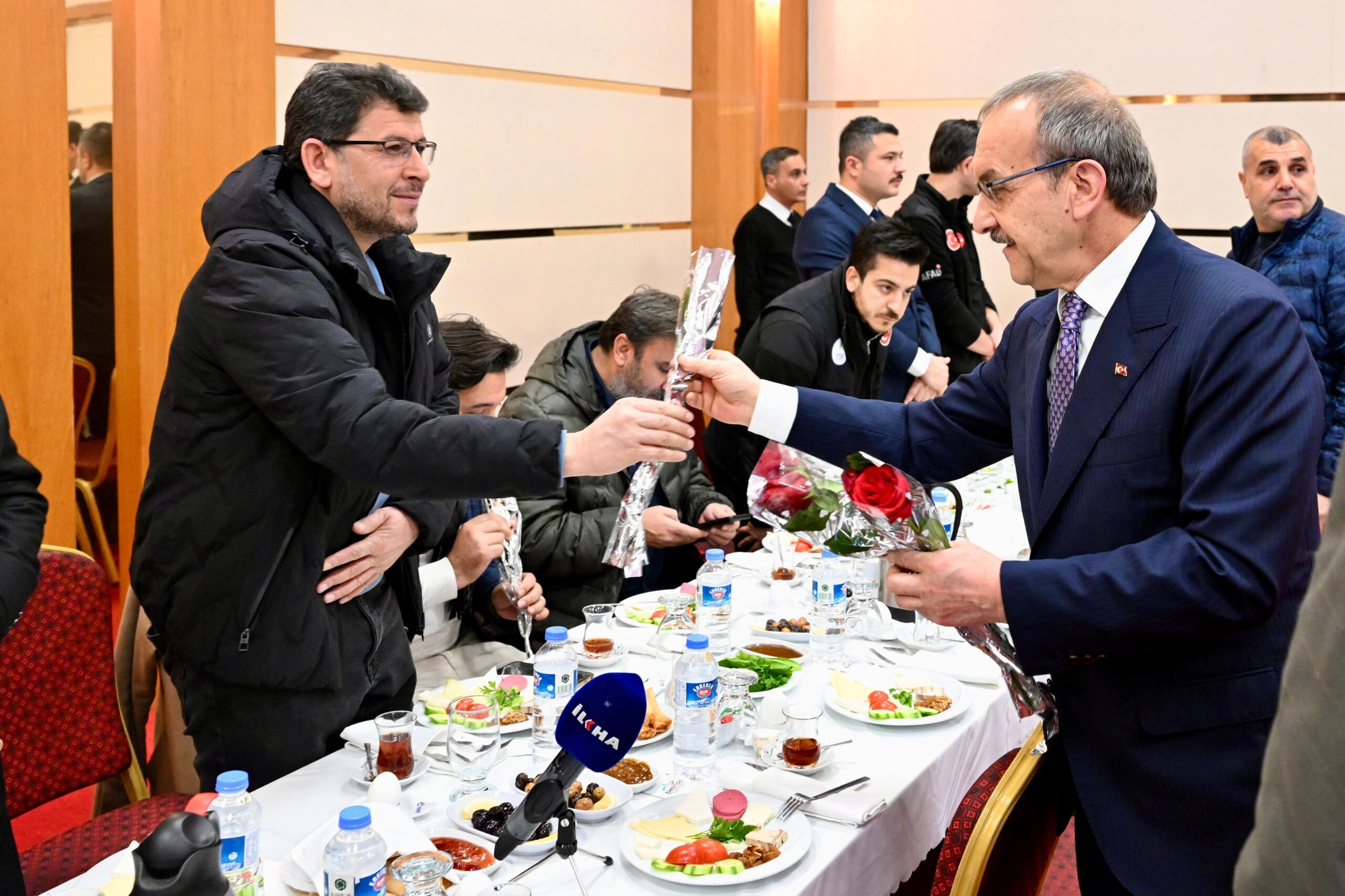 Malatya Valisi Seddar Yavuz 10 Ocak Gazeteciler Günü dolayısıyla basın