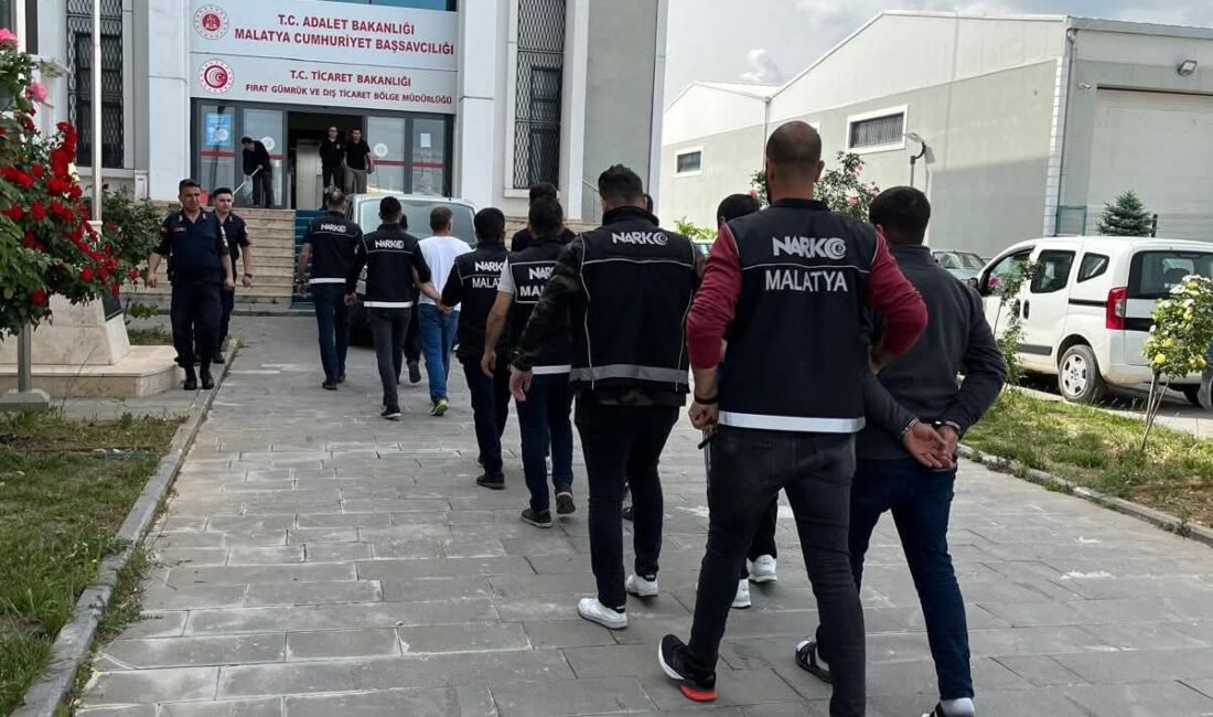 Malatya Narkotik Ekipleri zehir taciri olarak tabir edilen uyuşturucu satıcılarına