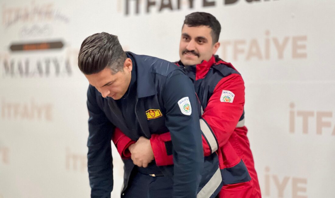 Malatya İtfaiye Daire Başkanlığı Ekiplerine İl Sağlık Müdürlüğü tarafından ilk