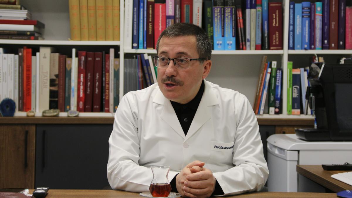 İnönü Üniversitesi eski rektörü Prof.Dr. Ahmet Kızılay Turgut Özal Tıp