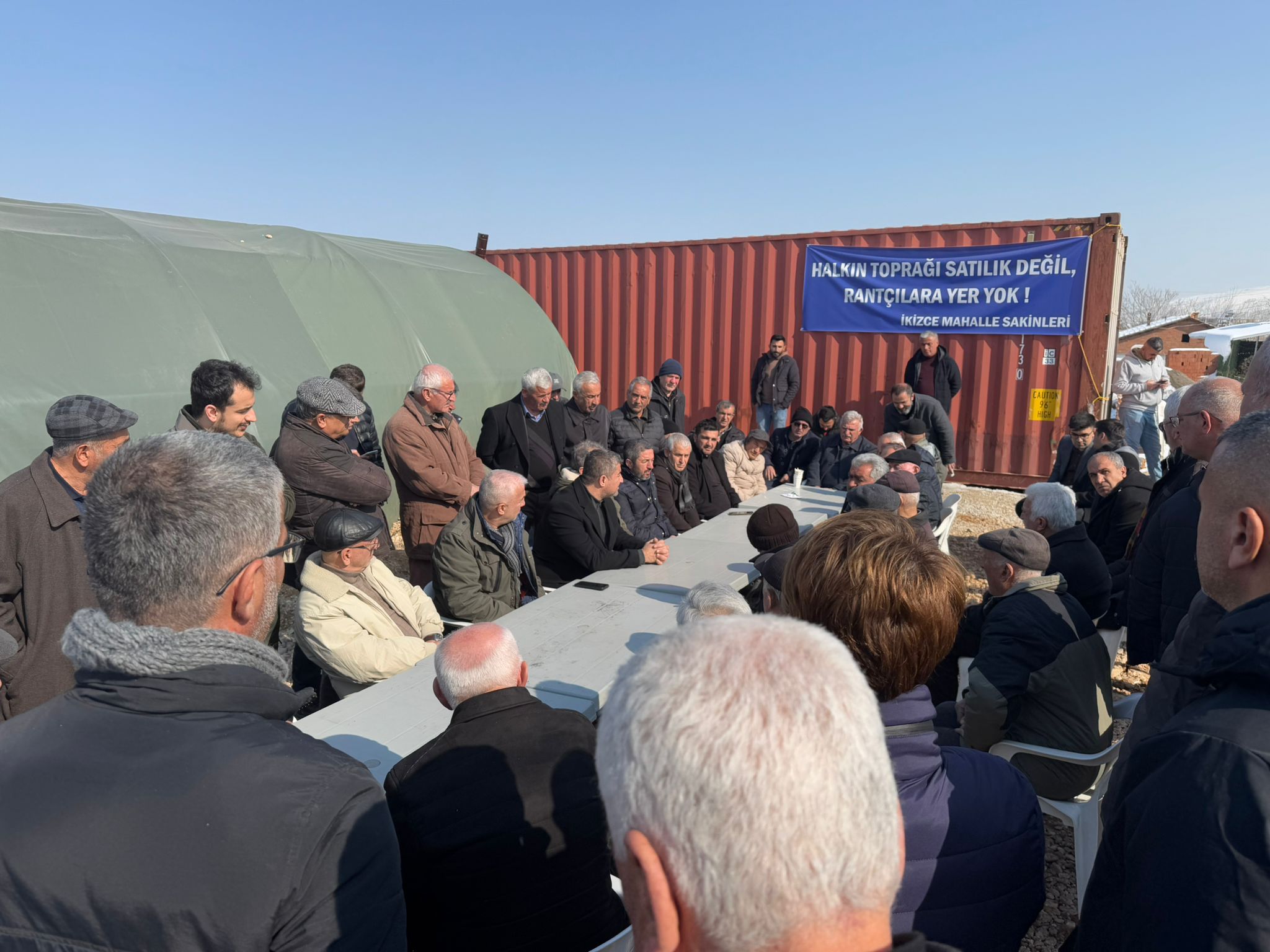 İYİ Parti Malatya İl Başkanı Serdar Yıldız İkizce'de mülklerine yapılan