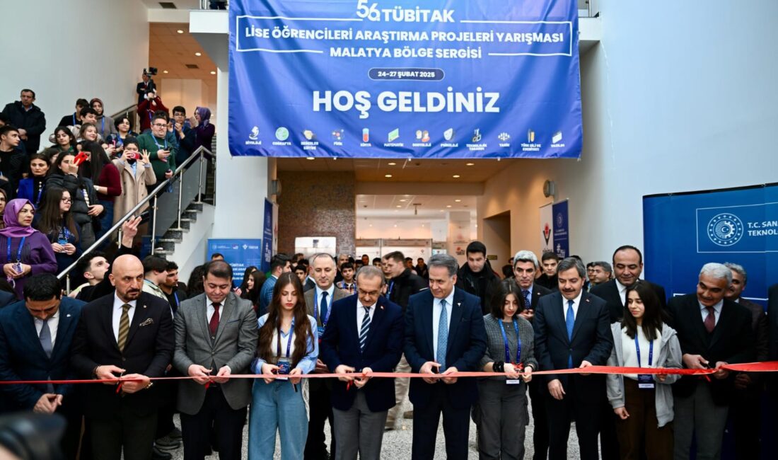 İnönü Üniversitesi ev sahipliğinde düzenlenen 56. TÜBİTAK Lise Öğrencileri Araştırma