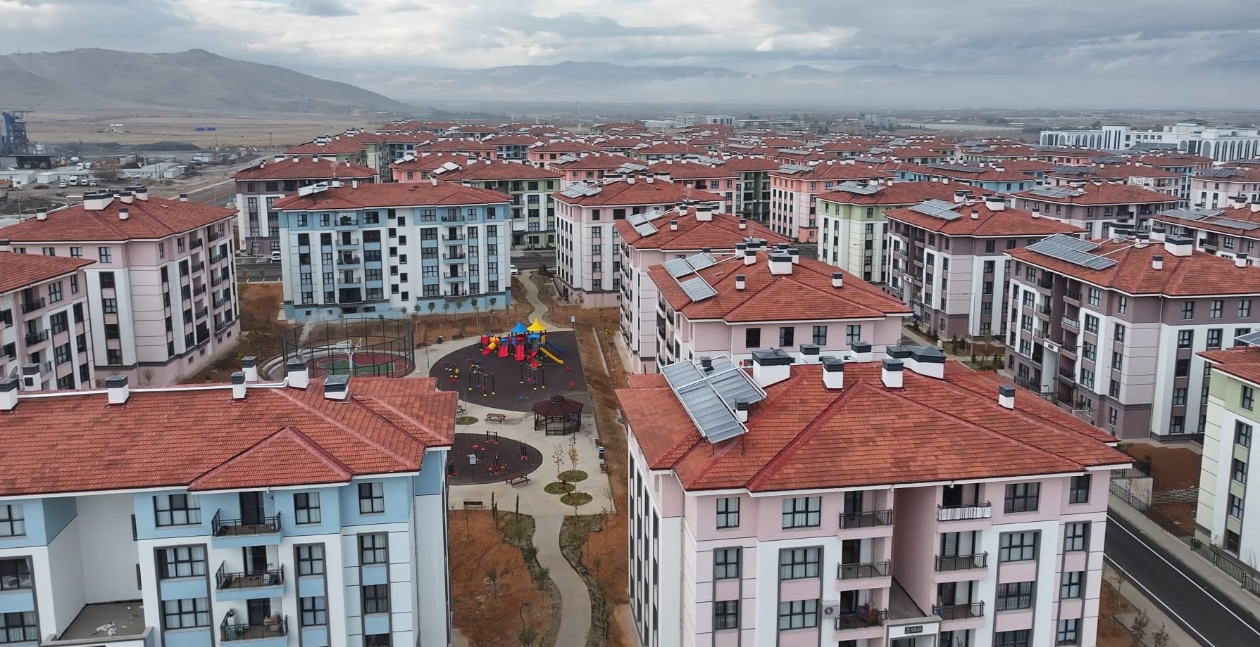 Malatya'da şuana kadar ihalesi biten konut, dükkan, ofis, cami ve
