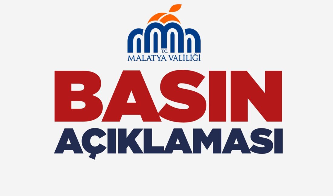 Malatya Valiliği tarafından yapılan basın açıklamasında Ramazan Ayı dolayısıyla gıda