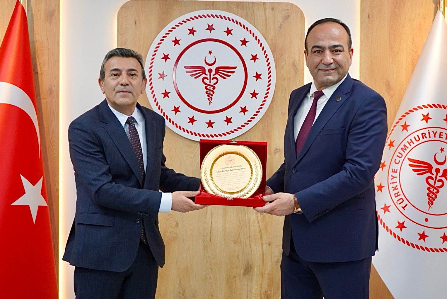Malatya İl Sağlık Müdürü olarak atanan Hekimhan Devlet Hastanesi Başhekimiz