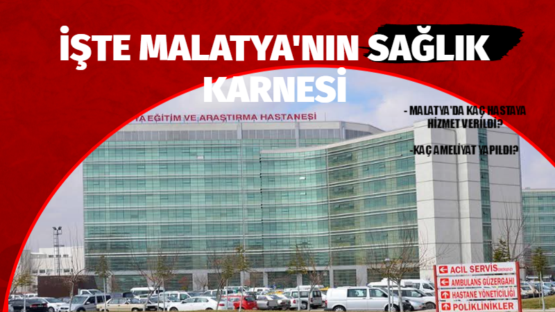 Malatya'da 2024 yılı verileri paylaşıldı. Şehirde geçtiğimiz yıl 5 milyon