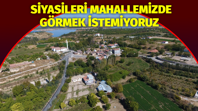 Uzun süredir doğalgaz mücadelesi veren Alişar Mahallesi, siyasilerin söz vermelerine