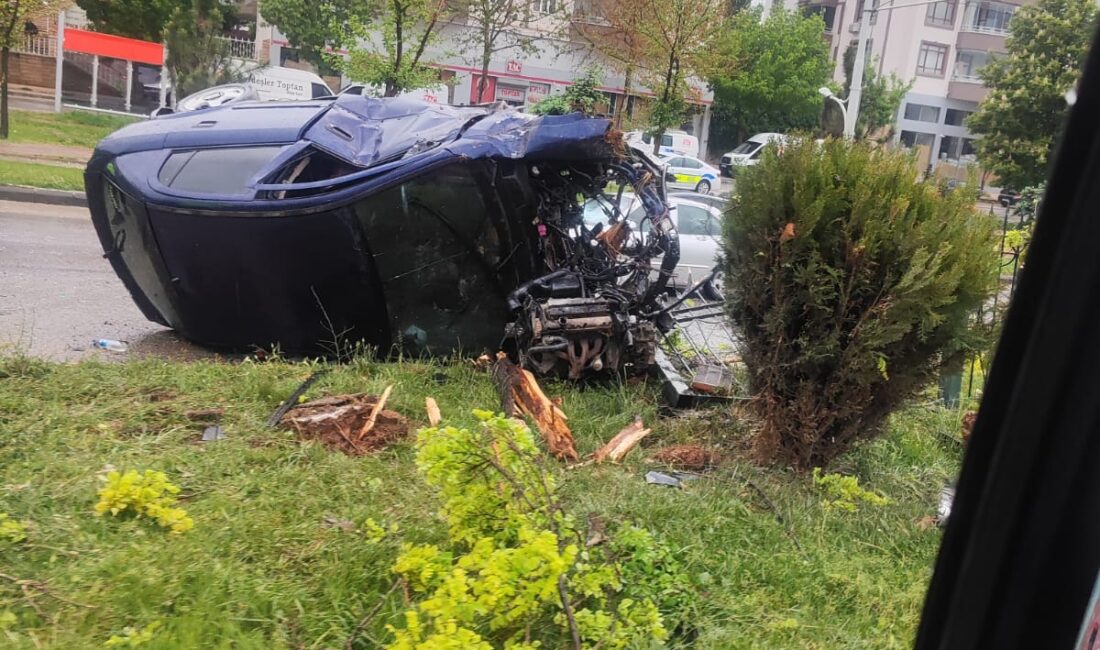 Battalgazi ilçesinde meydana gelen kazada 2 kişi yaralandı.