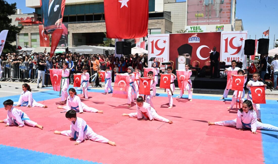 19 Mayıs Gençlik ve Spor Bayramı Malatya'da bir çok gösteri