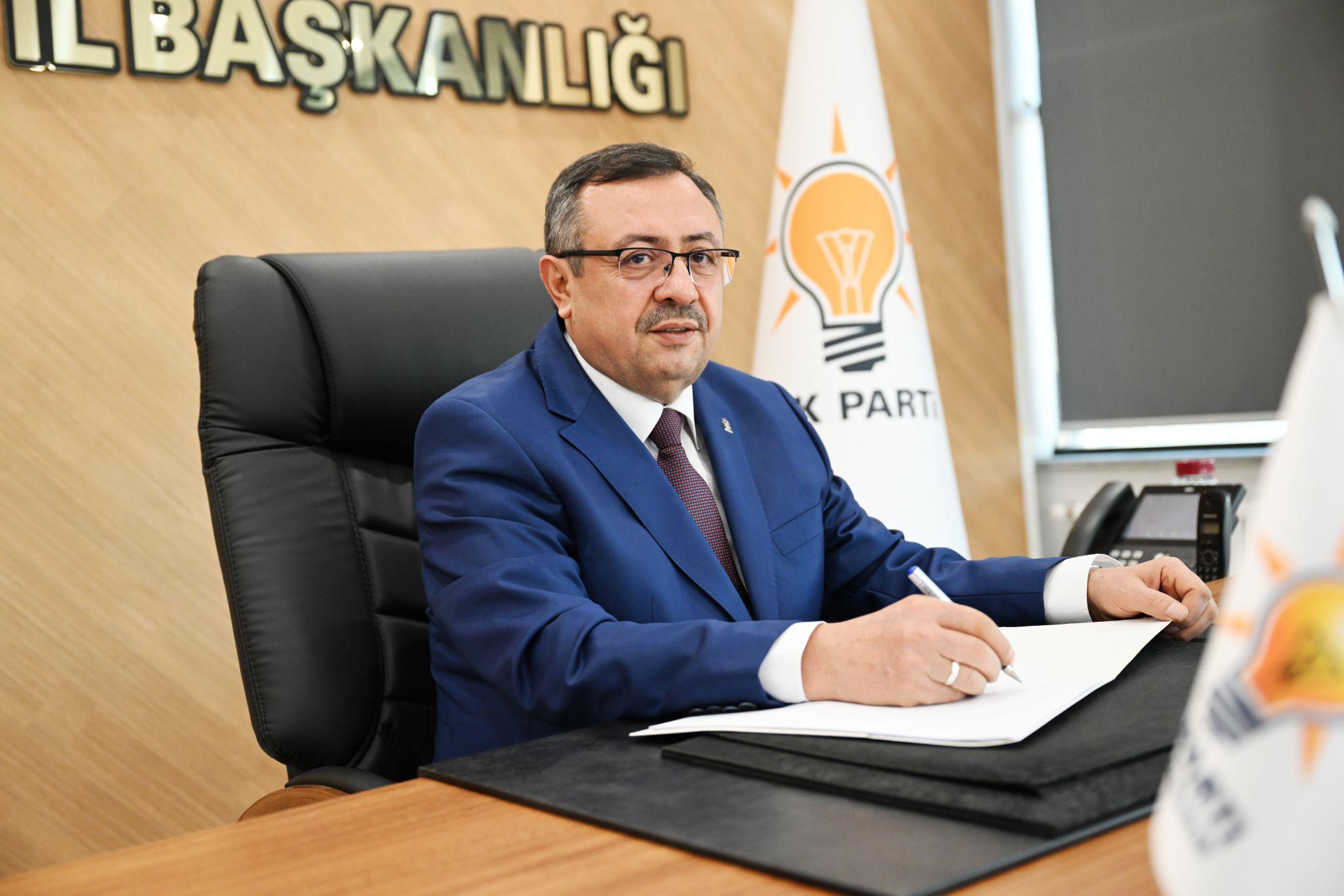 AK Parti Malatya İl Başkanı Ali Bakan, son sayısında Peygamber