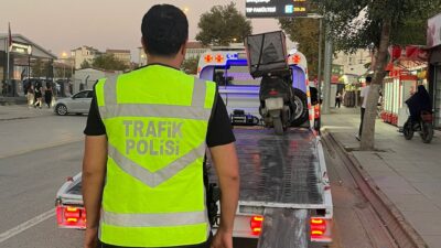 Malatya’da otomobil sürücüsü ile motosiklet sürücüsü arasında çıkan tartışmanın kavgaya