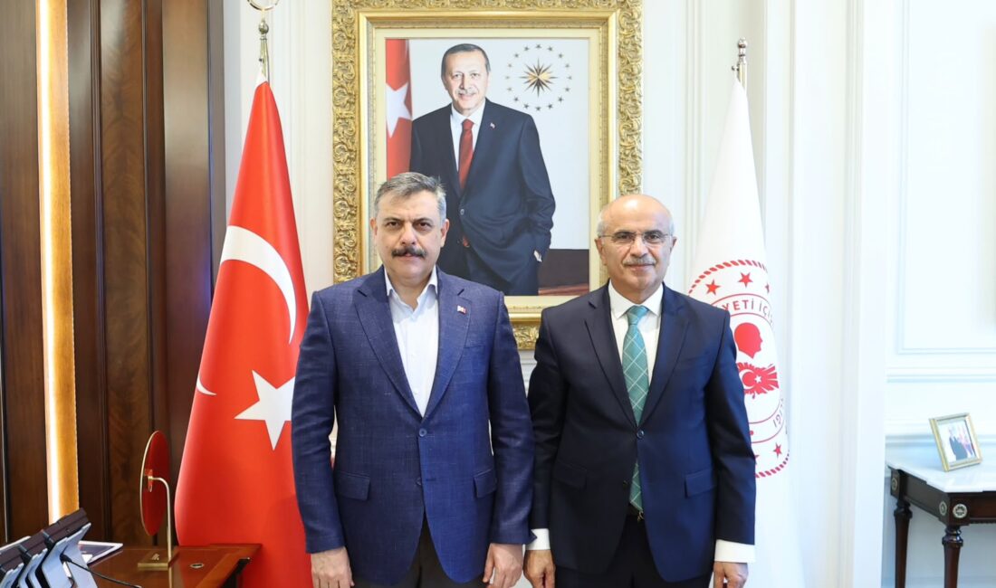 Malatya Büyükşehir Belediye Başkanı Sami Er, İçişleri Bakanı Mustafa Çiftçi’yi